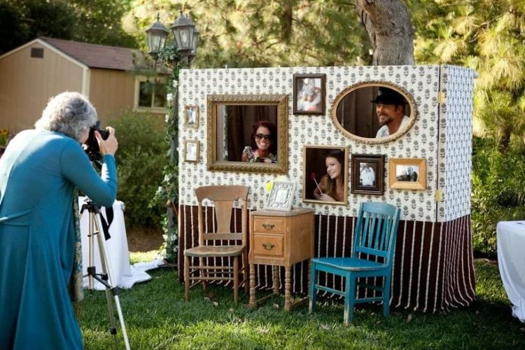 Create a Photo Booth Corner